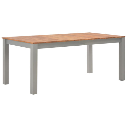 Maison Madeleine -  7 Piece Dining Set Solid Oak Wood